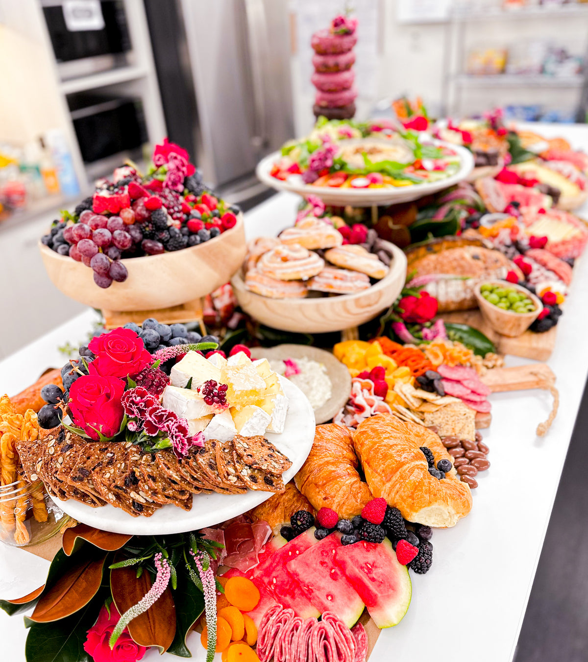 The 5ft Layered Grazing Table w/ Pastries