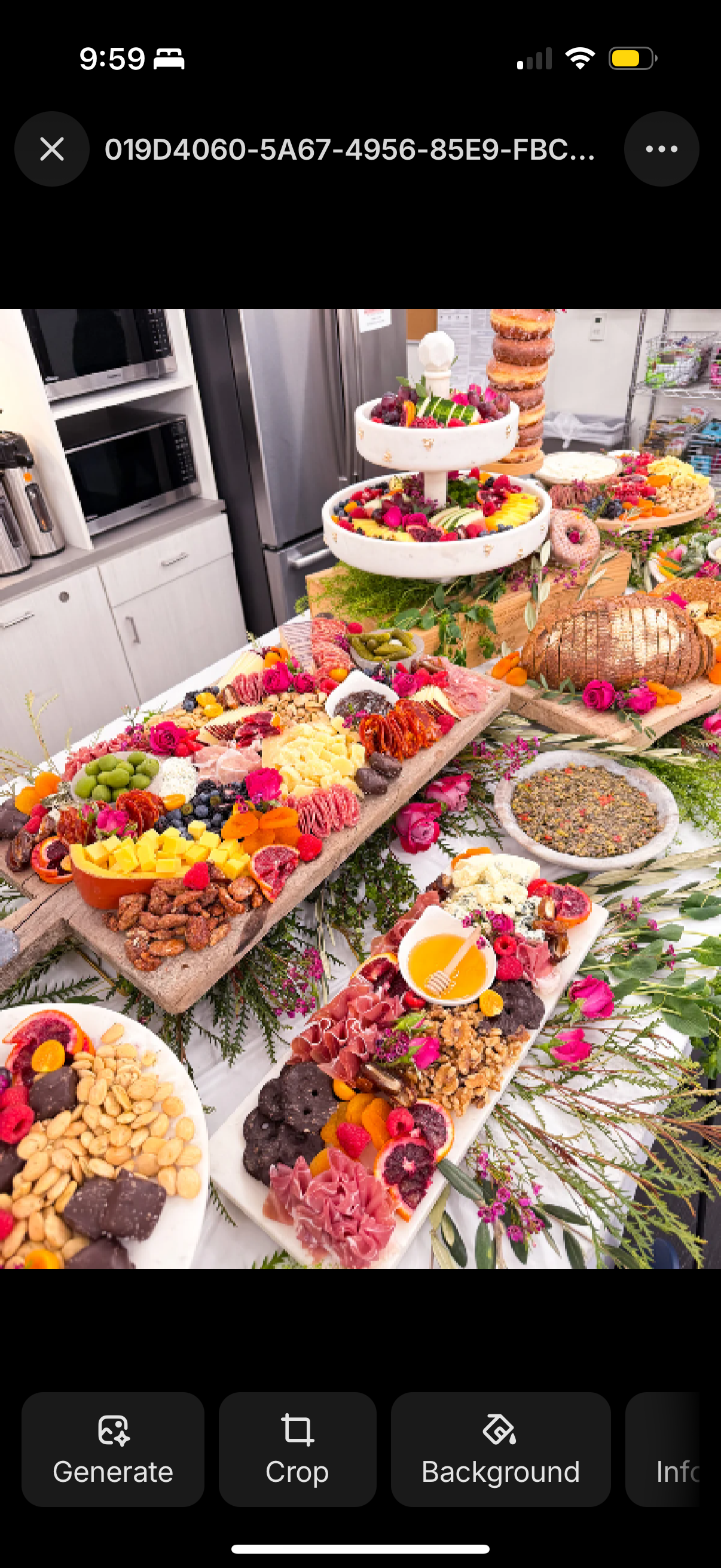 The 5ft Layered Grazing Table w/ Pastries
