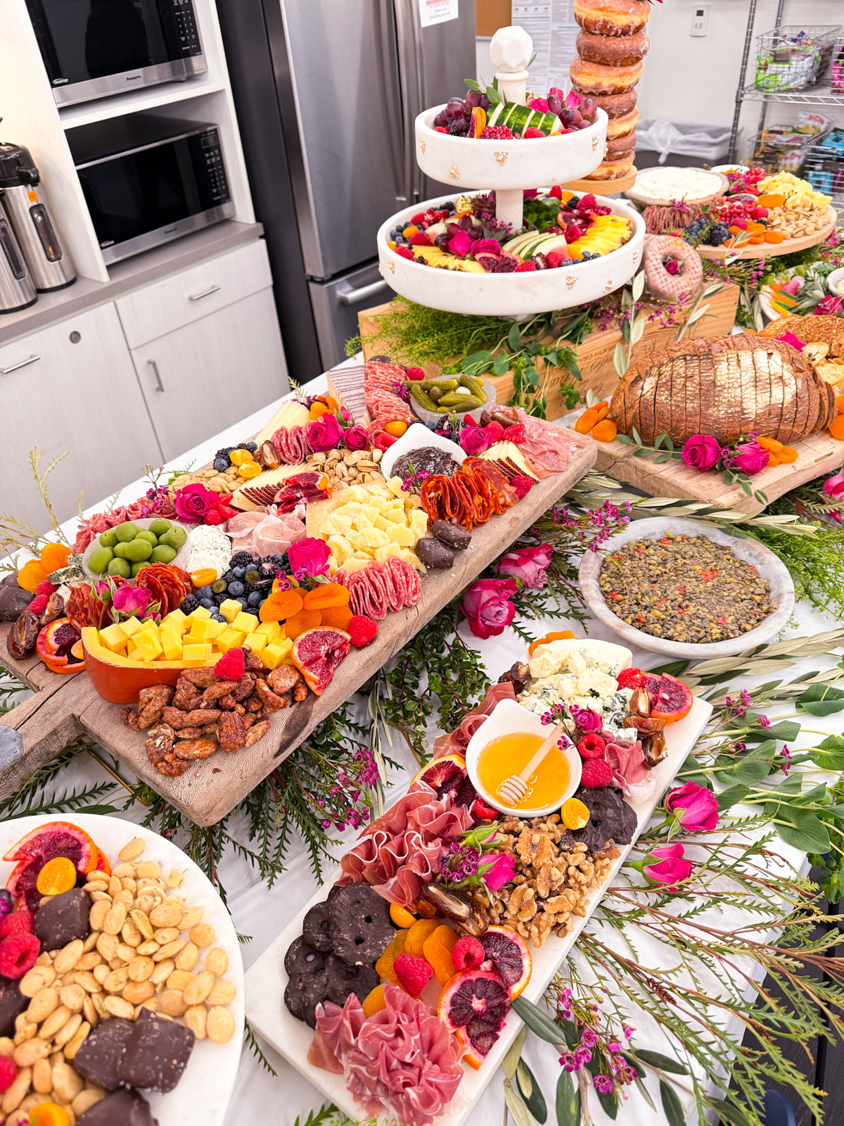 The 5ft Layered Grazing Table w/ Pastries