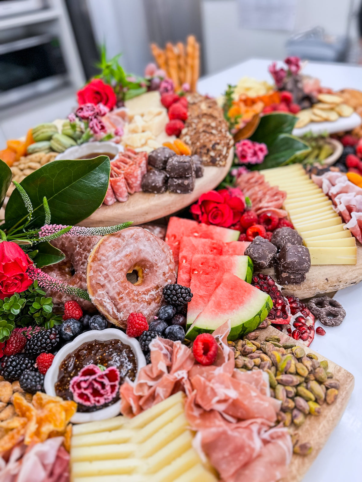 The 5ft Layered Grazing Table w/ Pastries
